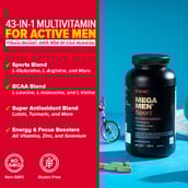 2 - GNC Mega Men Sport Multivitamin,  120 tablet(s)  Unflavoured 