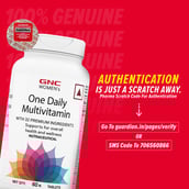 8 - GNC Women's One Daily Multivitamin,  60 tablet(s)  Unflavoured 