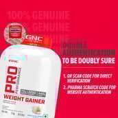 7 - GNC Pro Performance Weight Gainer,  6.6 lb  Vanilla Ice Cream 