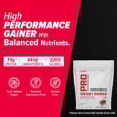 2 - GNC Pro Performance Weight Gainer,  5 lb  Double Chocolate 