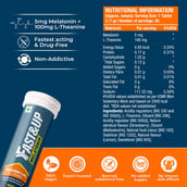 5 - Fast & Up Melatonin 10mg+L-Theanine,  20 tablet(s)  Unflavoured 
