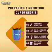 5 - Geofit Protein Powder,  Chocolate  250 g 