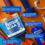 3 - Fast & Up BCAA,  0.69 lb  45 Servings  Watermelon Splash 