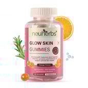 1 - Neuherbs Glow Skin,  30 gummies  Orange 