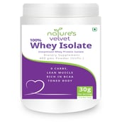 1 - Natures Velvet NVISO 100% Whey Protein Isolate,  0.88 lb  Unflavoured 