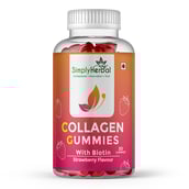 1 - Simply Herbal Collagen Gummies with Biotin,  30 gummies  Strawberry 