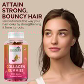 3 - Simply Herbal Collagen Gummies with Biotin,  30 gummies  Strawberry 