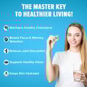 3 - GNC Triple Strength Fish Oil Plus,  60 softgels 