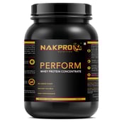 1 - Nakpro Perform Whey Protein Concentrate,  2.2 lb  Unflavoured (Jar) 