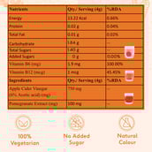 1 - HealthKart HK Vitals ACV 750 mg Effervescent, 60 tablet(s) Orange