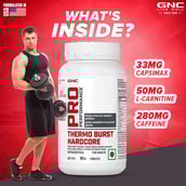 2 - GNC Pro Performance Thermo Burst Hardcore, 90 tablet(s) Unflavoured