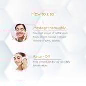 2 - VLCC Bright Glow Serum Face Wash,  100 ml  with Vitamin C Serum & Mulberry 