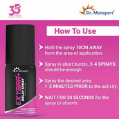 4 - Dr. Morepen Exygra Spray Pack of 2, 20 g