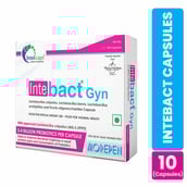 11 - Dr. Morepen Intebact Gyn,  10 capsules  Unflavoured 