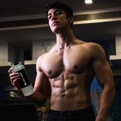 7 - MuscleBlaze Tornado Shaker,  Grey  500 ml 