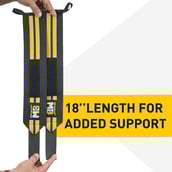 3 - MuscleBlaze Wrist Support Without Mono Carton,  Black  Free Size 