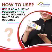 3 - Dr. Morepen Itch Beat Antifungal Dusting Powder,  Skin Itching (Pack of 2)  100 g 