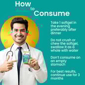 3 - Dr. Morepen Omega-3 Deep Sea Fish Oil 500mg (Pack of 2),  60 softgels 