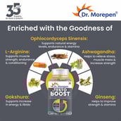 7 - Dr. Morepen Testo Boost 60 Tablets & Shilajit Resin 15g Combo,  2 Piece(s)/Pack  Unflavoured 