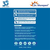 3 - Dr. Morepen Omega-3 Deep Sea Fish Oil Triple Strength (Pack of 2),  60 softgels 