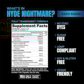 3 - ProSupps Hyde Night Mare,  0.87 lb  JawBreaker 