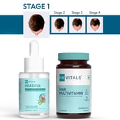 3 - HealthKart HK Vitals Hair Fall Solution,  STAGE 1 