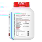 5 - GNC Pro Performance Weight Gainer & White Plastic Shaker 750ml Combo,  6.6 lb  Double Chocolate 