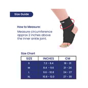 7 - Tata 1mg Ankle Binder,  Black  Small 