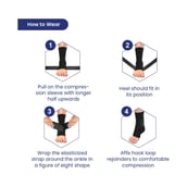 6 - Tata 1mg Ankle Binder, Black XL