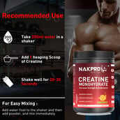 5 - Nakpro Creatine Monohydrate, Tangy Orange (Jar) 0.22 lb