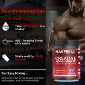 5 - Nakpro Creatine Monohydrate, Blueberry (Jar) 0.22 lb