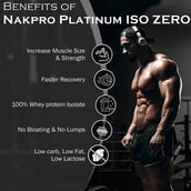 6 - Nakpro Platinum ISO Zero,  2.2 lb  Double Rich Chocolate (Pack of 2) 
