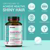 4 - Nirvasa Hair Vitals DHT Blocker with Biotin, 30 tablet(s) Unflavoured