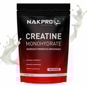 1 - Nakpro Creatine Monohydrate,  Unflavoured  0.22 lb 