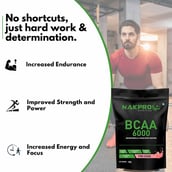 6 - Nakpro BCAA 6000,  0.88 lb  40 Servings  Pink Guava 