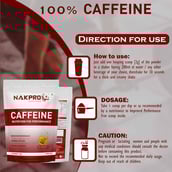 5 - Nakpro Caffeine, 0.22 lb Tangy Orange