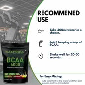 5 - Nakpro BCAA 6000, 0.88 lb 40 Servings Fruit Mocktail