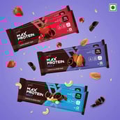 2 - RiteBite Max Protein Daily Bar (10g Protein), 6 bar(s) Assorted (Each 1 & Choco Almond x 2)
