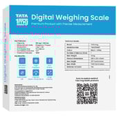 8 - Tata 1mg Digital Weighing Scale,  Black 