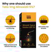 5 - Tata 1mg Minoxidil Topical Hair Growth Solution, 60 ml for All Types of Hair
