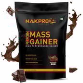 1 - Nakpro Perform Mass Gainer,  2.2 lb  Double Rich Chocolate 