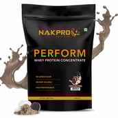 6 - Nakpro Perform Whey Protein Concentrate,  4 Piece(s)/Pack  Chocolate, Chocolate Cream, Coffee, Cookies & Cream 