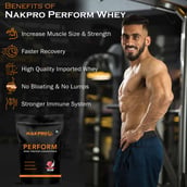 6 - Nakpro Perform Whey Protein Concentrate,  2.2 lb  Lychee 
