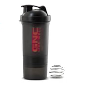4 - GNC Pro Performance Weight Gainer, Gym Bag & Black Plastic Shaker Combo,  6.6 lb  Double Chocolate 