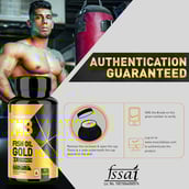 10 - MuscleBlaze Omega 3 Fish Oil Gold 3x Triple Strength (EPA & DHA),  60 capsules 