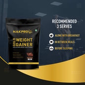 5 - Nakpro Gold Weight Gainer,  2.2 lb  Double Rich Chocolate (Pack of 5) 