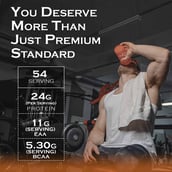 3 - Nakpro Perform Whey Protein Concentrate 4.4 lb & Creatine Monohydrate 0.55 lb Combo,  2 Piece(s)/Pack  Chocolate & Unflavoured 