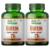 1 - Divya Himalayan Premium Biotin,  60 tablet(s)  Unflavoured (Pack of 2) 