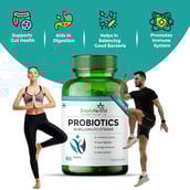 4 - Simply Herbal Probiotics 50 Billion CFU Strains,  60 capsules  Unflavoured (Pack of 2) 