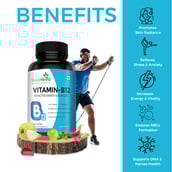 5 - Simply Herbal Vitamin B12,  100 capsules  Unflavoured (Pack of 2) 